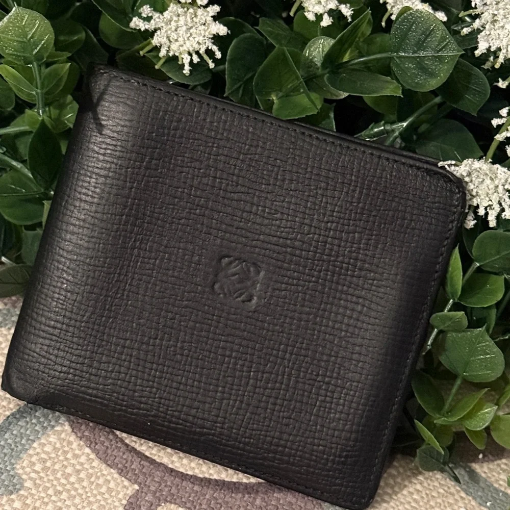 Loewe Anagram Flapable leather wallet